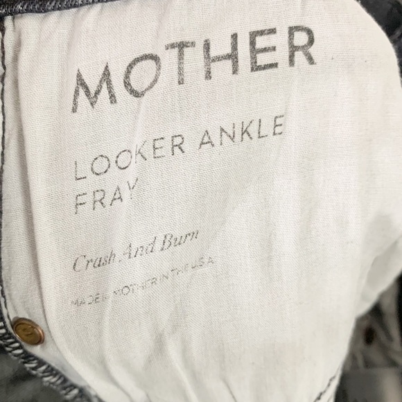 MOTHER Looker Ankle Fray Jeans Size 25 - Picture 4 of 7